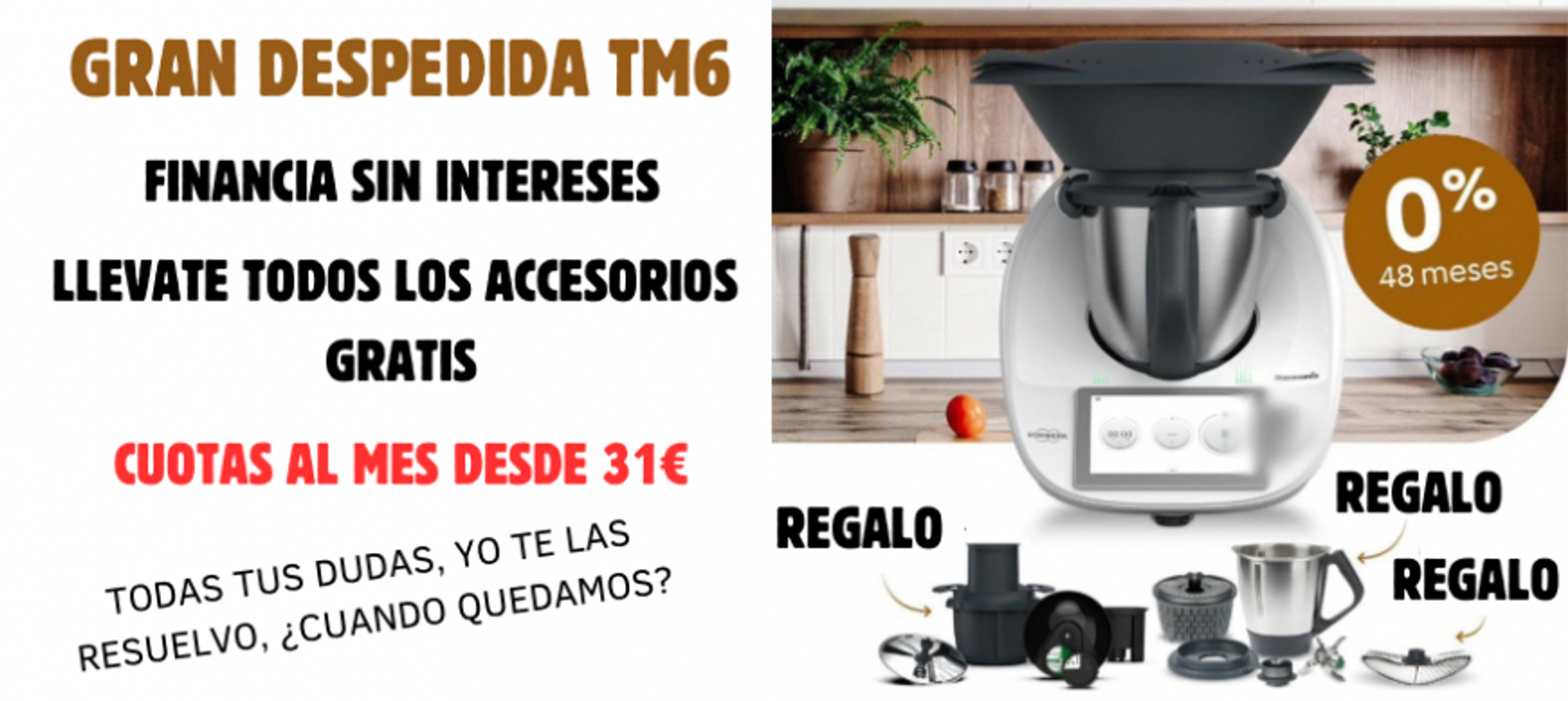 GRAN DESPEDIDA TM6, TUYA DESDE 31€/mes