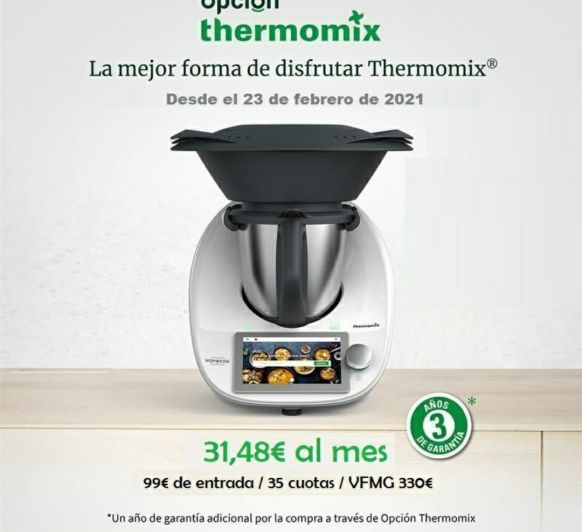 La mejor opción para disfrutar de Thermomix® .