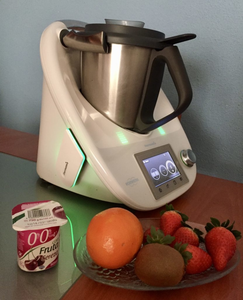 Batido de frutas y yogur