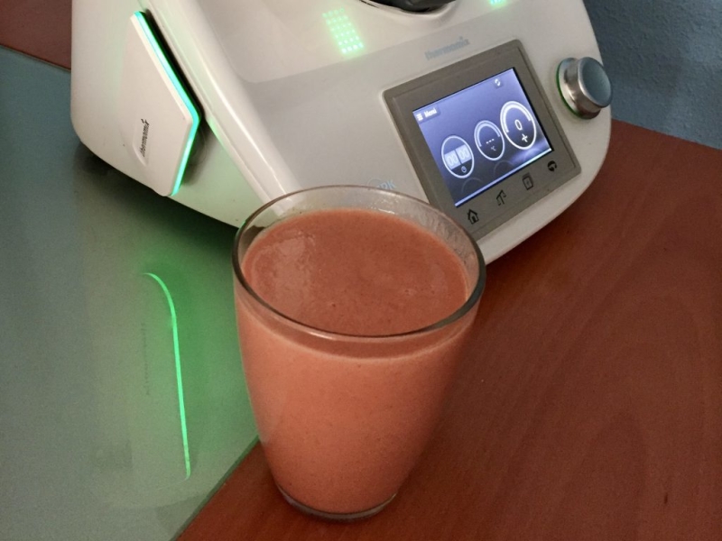 Batido de frutas y yogur