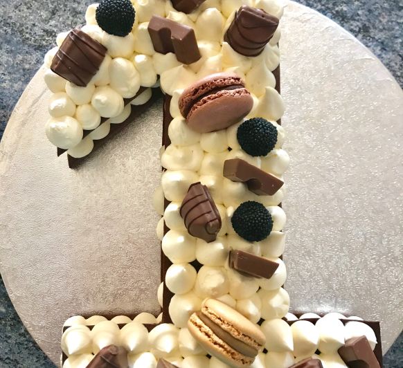 Tarta Números para cumpleaños
