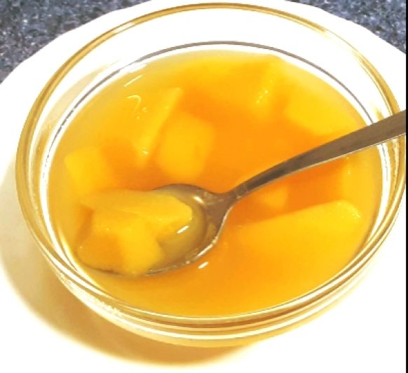 MEMBRILLO EN ALMIBAR DE NARANJA, cocción lenta