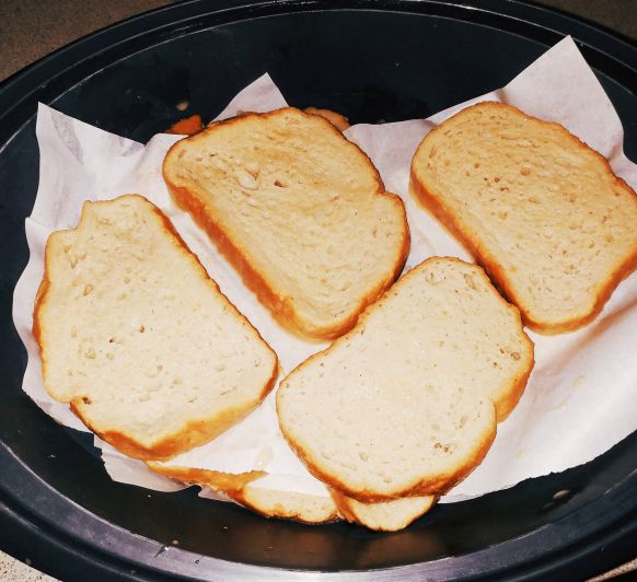 Torrijas al vapor (sin lactosa) (disociada)