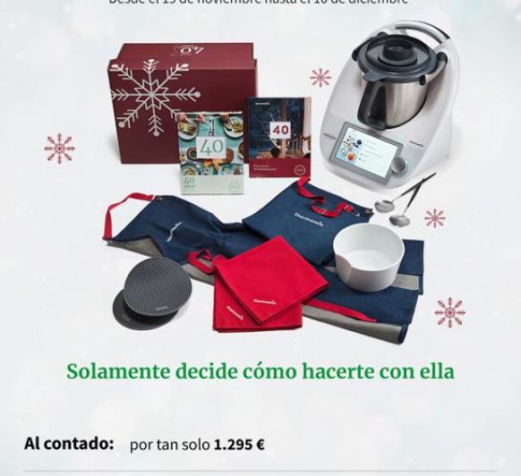 Promoción Navidad al 0% TM6