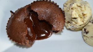 VOLCÁN DE CHOCOLATE NAVIDEÑO